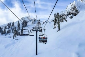 Montréal : Ski ou planche à neige guidée dans les forêts du Québec