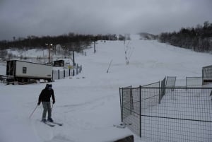 Montréal : Ski ou planche à neige guidée dans les forêts du Québec