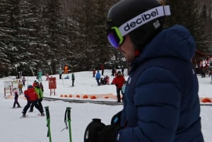 Montréal : Ski ou planche à neige guidée dans les forêts du Québec