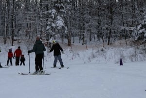 Montréal : Ski ou planche à neige guidée dans les forêts du Québec