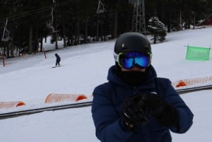 Montréal : Ski ou planche à neige guidée dans les forêts du Québec