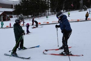 Montréal : Ski ou planche à neige guidée dans les forêts du Québec