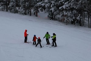 Montréal : Ski ou planche à neige guidée dans les forêts du Québec