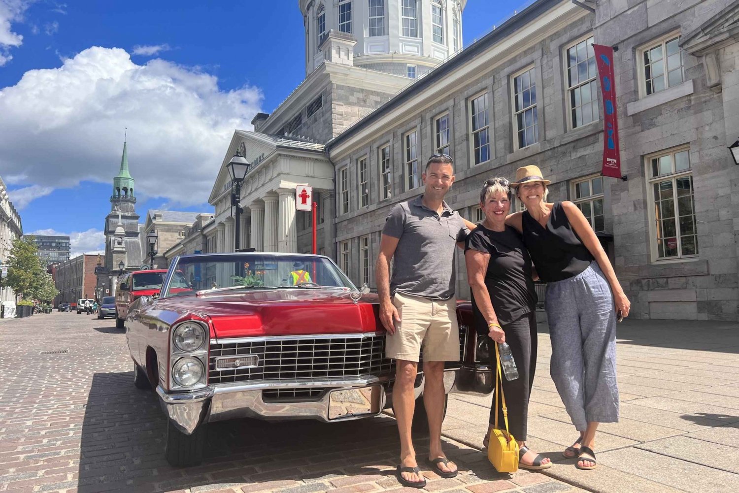 Montréal: Guidad tur i en gammal Cadillac med cabriolet
