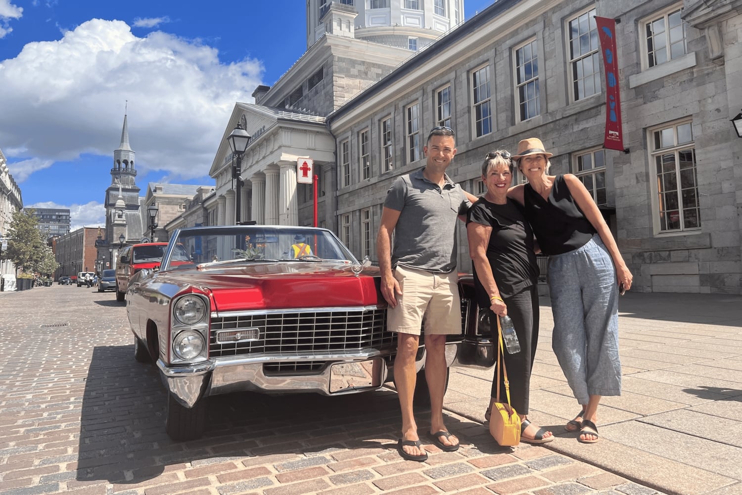 Montréal: Geführte Tour im alten Cadillac Cabrio