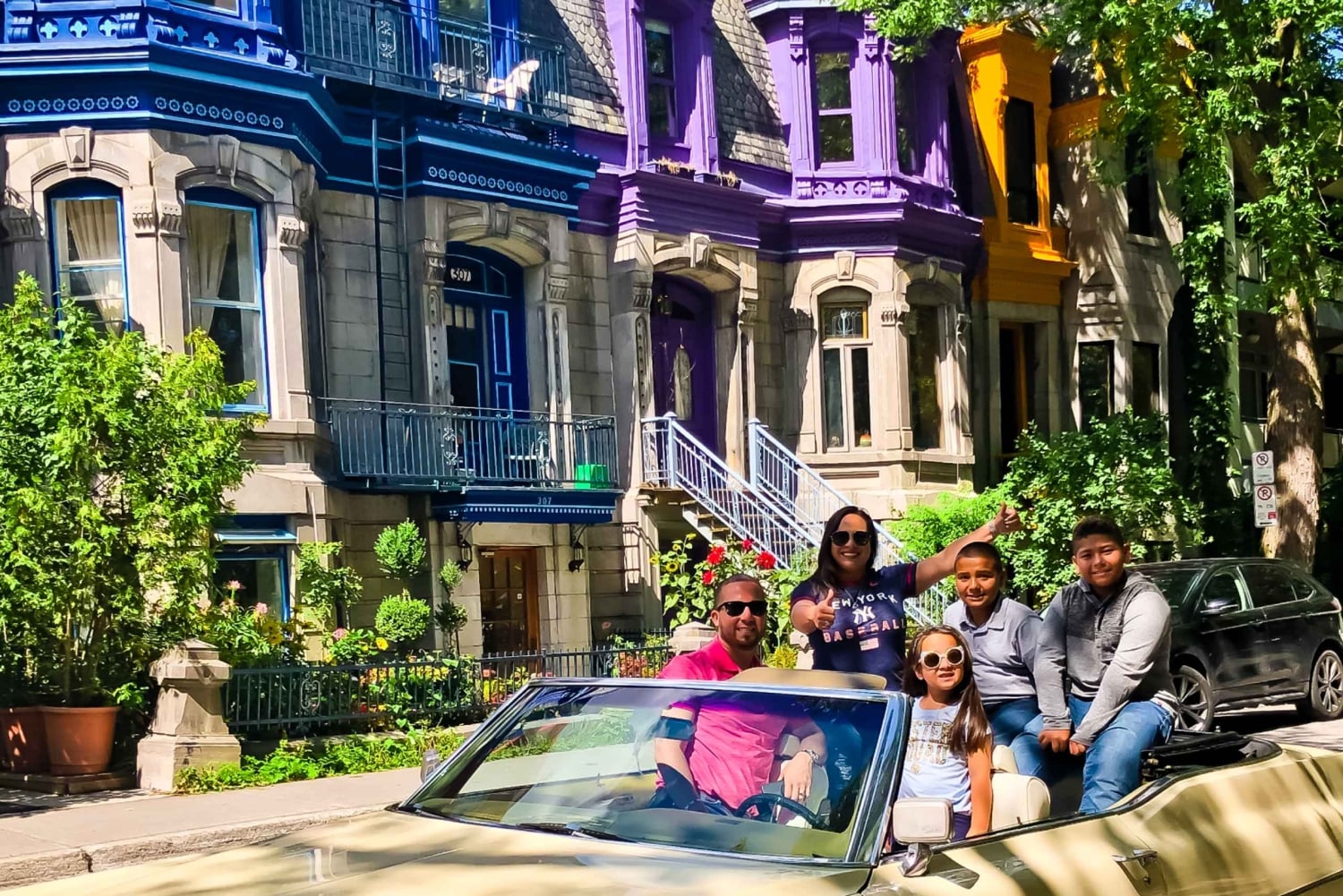 Montréal: Geführte Tour im alten Cadillac Cabrio