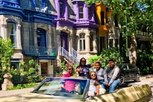 Montréal : Visite guidée en Cadillac décapotable vintage