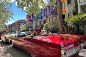 Montréal : Visite guidée en Cadillac décapotable vintage