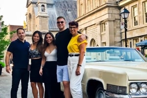 Montréal : Visite guidée en Cadillac décapotable vintage