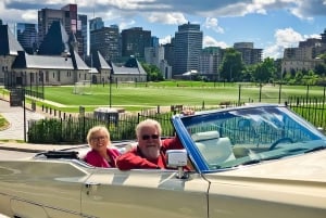 Montréal : Visite guidée en Cadillac décapotable vintage