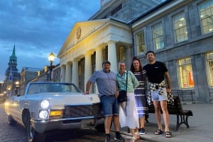 Montréal : Visite guidée en Cadillac décapotable vintage