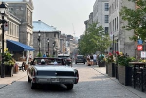 Montréal : Visite guidée en Cadillac décapotable vintage