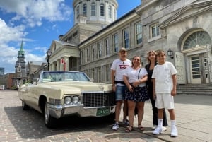 Montréal : Visite guidée en Cadillac décapotable vintage