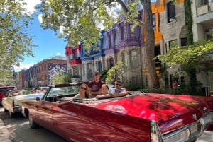 Montréal: Geführte Tour im alten Cadillac Cabrio