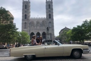 Montréal: Geführte Tour im alten Cadillac Cabrio