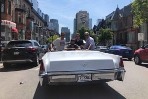 Montréal: Geführte Tour im alten Cadillac Cabrio
