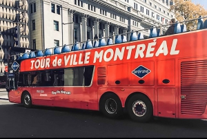 Montreal: Hop-On Hop-Off Double-Decker Bus Tour