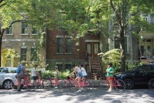 Montreal: Tour in bicicletta rosa non turistico