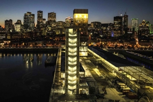 Port of Montreal Glass Tower Entry with Exhibits