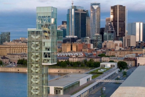 Port of Montreal Glass Tower Entry with Exhibits