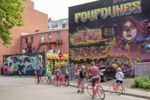 Montreal: Non Touristy Pink Bike Tour