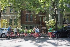 Montreal: Non Touristy Pink Bike Tour