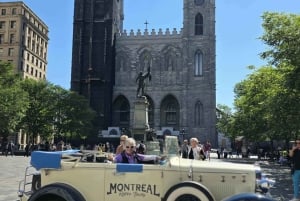 Montreal: Oförglömlig guidad tur i en vintage cabriolet från 1930-talet