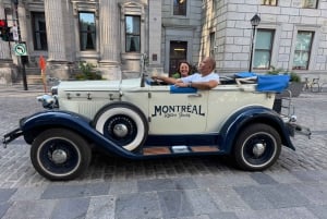 Montreal: Oförglömlig guidad tur i en vintage cabriolet från 1930-talet