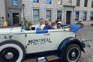 Montreal: Oförglömlig guidad tur i en vintage cabriolet från 1930-talet