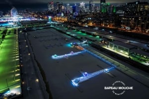 Old Port Montreal: Frosted Evening Dining Under the Stars