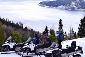 15 min. Tadoussac : Snowmobile Expedition in Saguenay Fjord