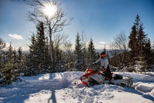 15 min. Tadoussac : Snowmobile Expedition in Saguenay Fjord