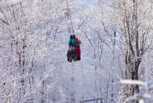 Tyroparc: Via Ferrata Guided Tour and Zipline Combo Ticket