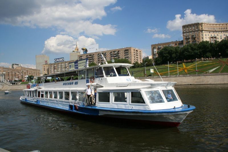 Cruising on the Moscow River