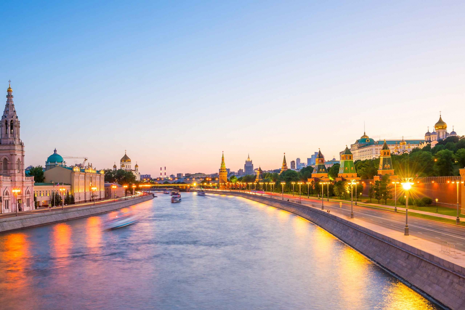 1-Hour Scenic Moscow River Cruise