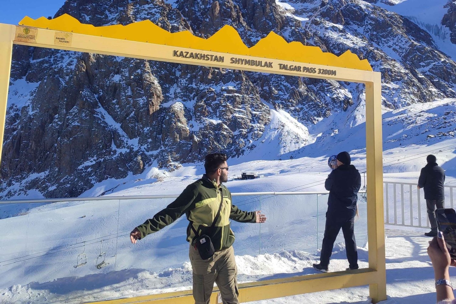 Almaty: Skridskobana Medeu + skidort Shymbulak
