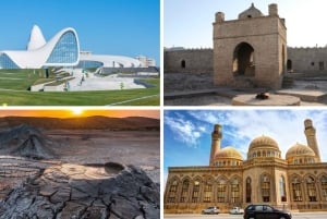 Baku: Gobustan, Mud Volcanoes, Burning Mount, & Fire Temple