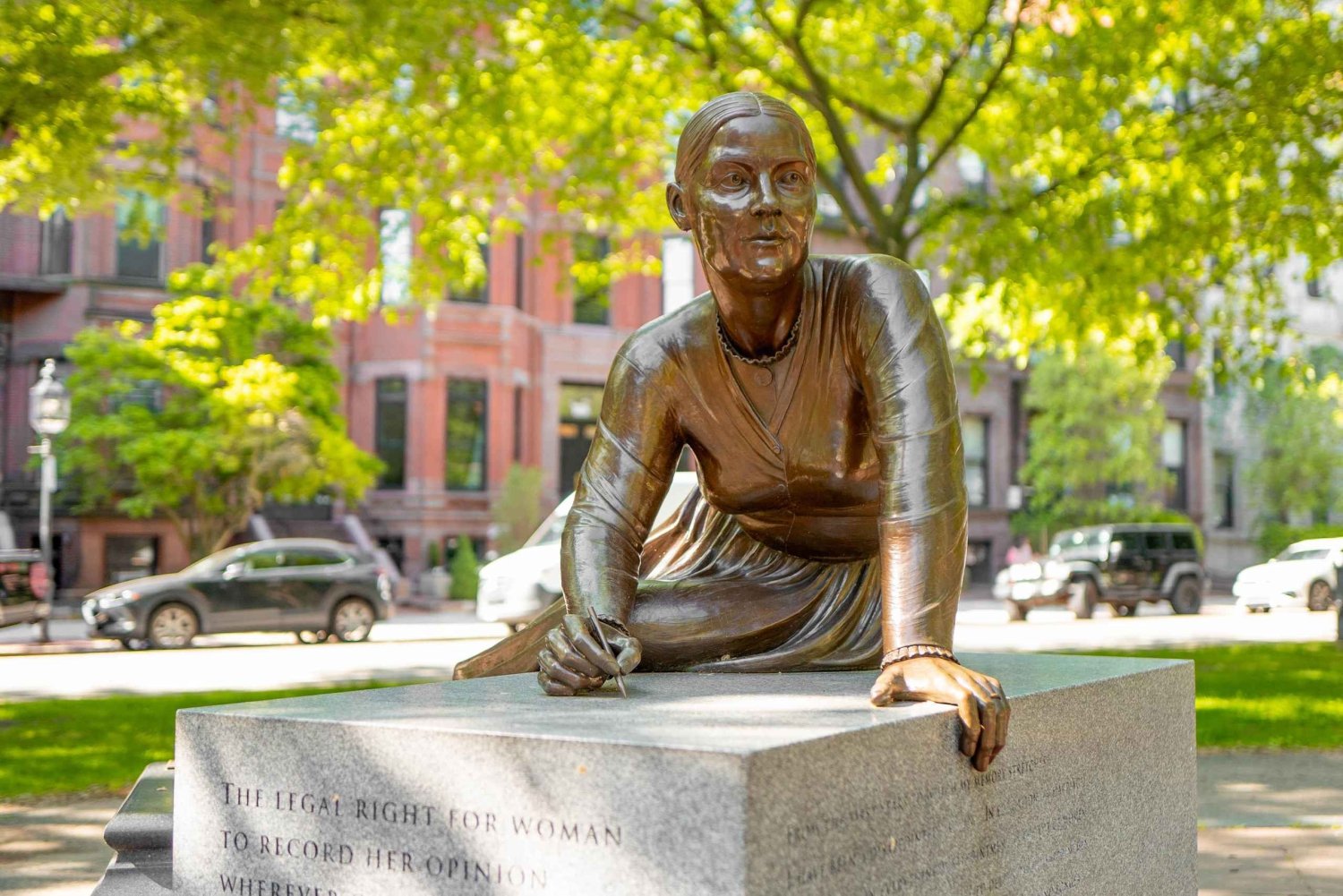 Boston : Visite historique de Back Bay : Votes for Women