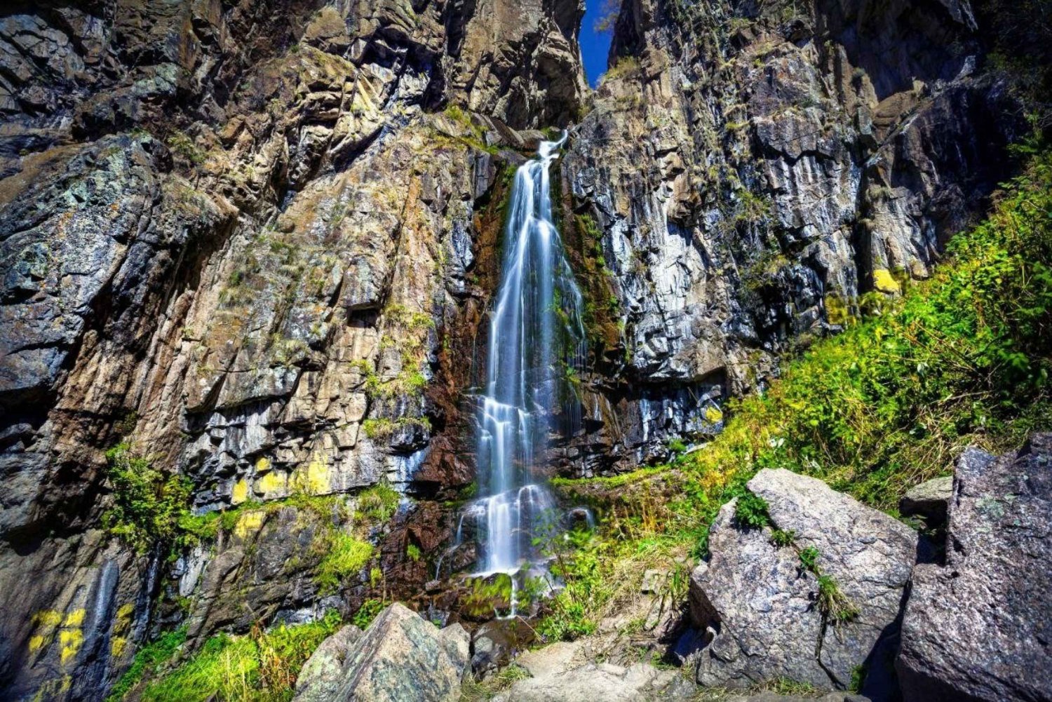 'Butakovka waterval - een halfdaagse tour