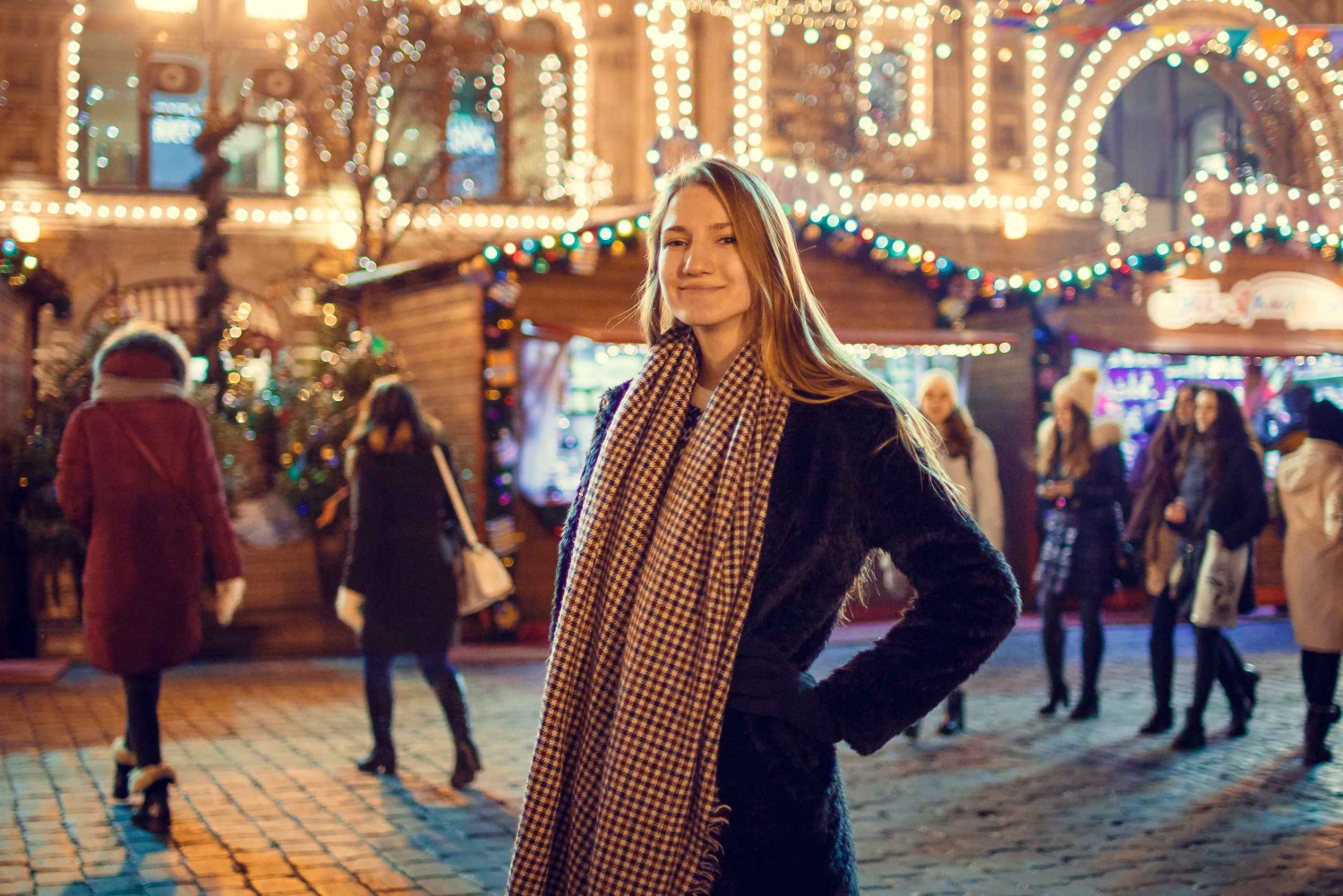 Christmas Lights and Christmas Markets in Moscow