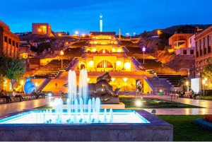Walking Yerevan City Tour with 3 Brandy, 5 Wine & Gata