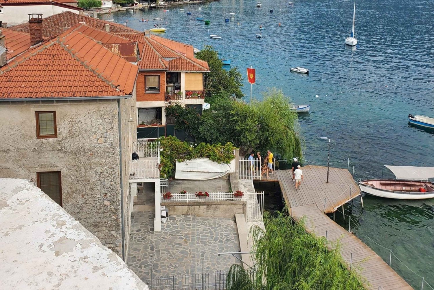 Desde Skopje: Excursión de día completo a Ohrid con tour a pie guiado