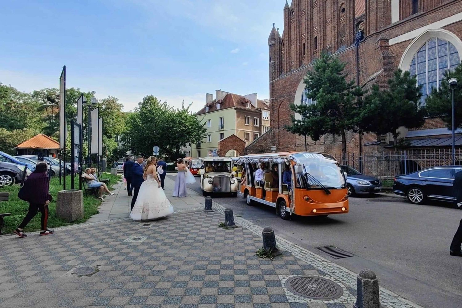 Gdańsk: Wycieczka po mieście Golf Cart Stare Miasto Część krajoznawcza