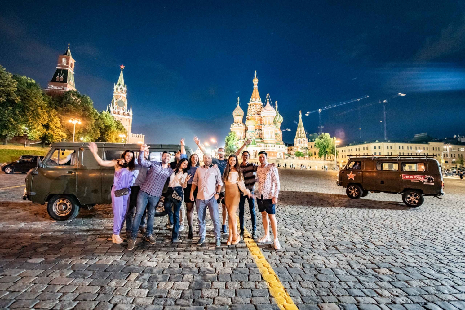 Moscow: History and Nightlife Soviet Van Tour