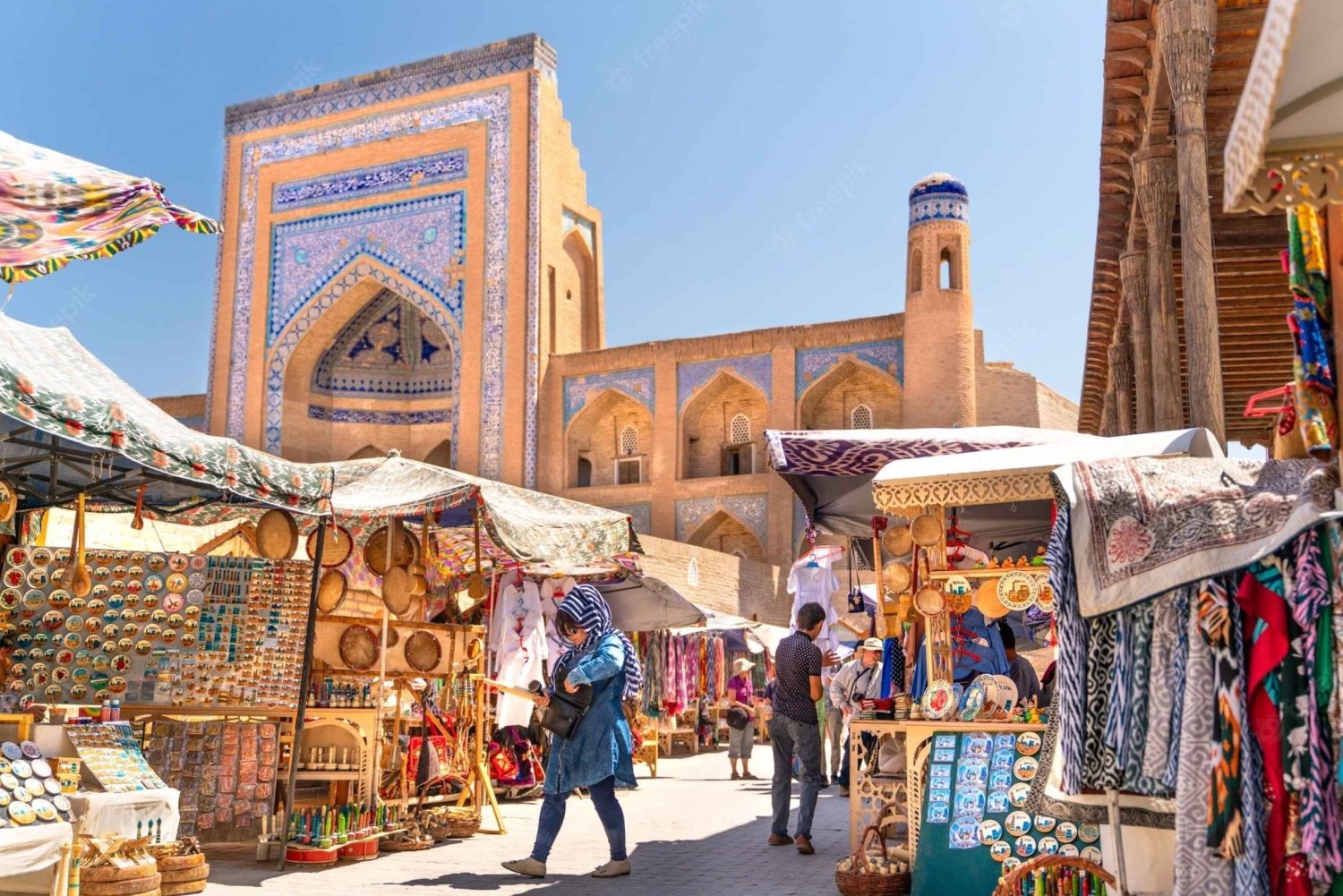 Khiva: visite guidée à pied des points forts de la ville