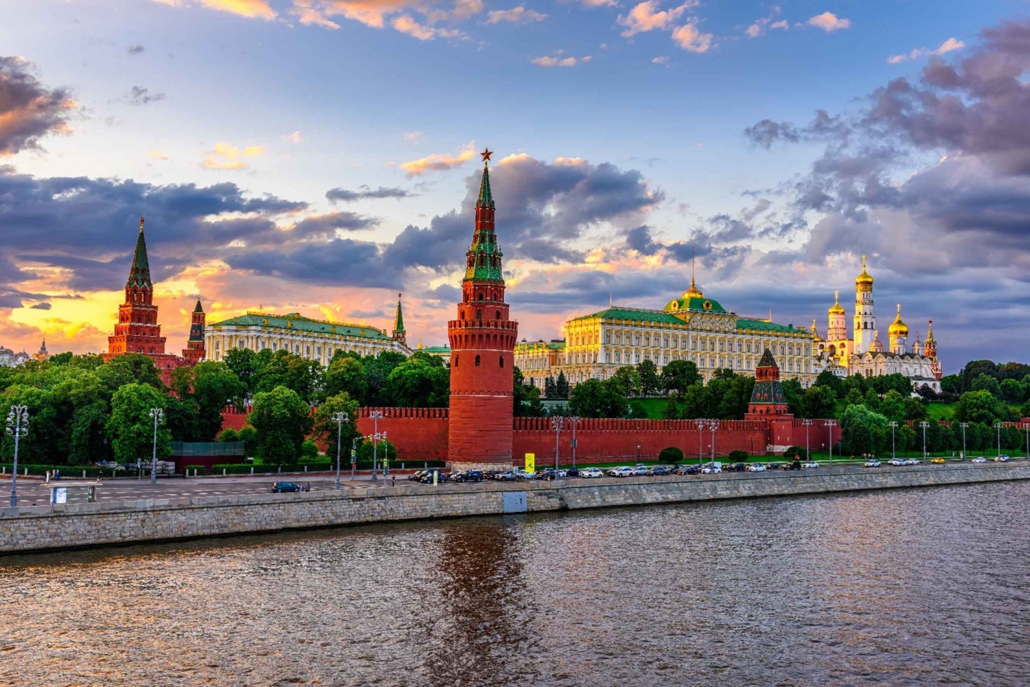 Кремль красная площадь Москва река