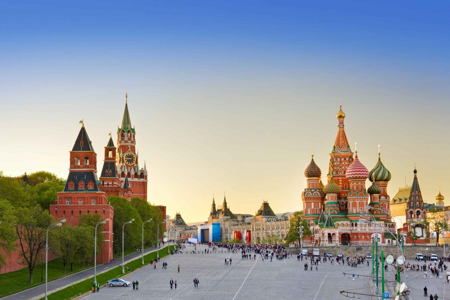 Moscow: 3-Day Guided City Walking Tour with Boat Trip