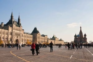 Moscow: 3-Day Guided City Walking Tour with Boat Trip