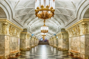 Moscow: Historical Walk with Metro, Cathedral, & Arbat Tour