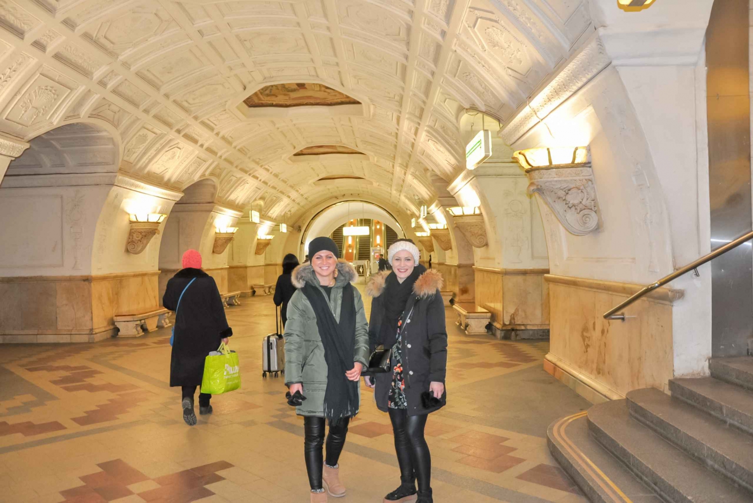 Moscow Metro Stations Private Tour with Hotel Pickup